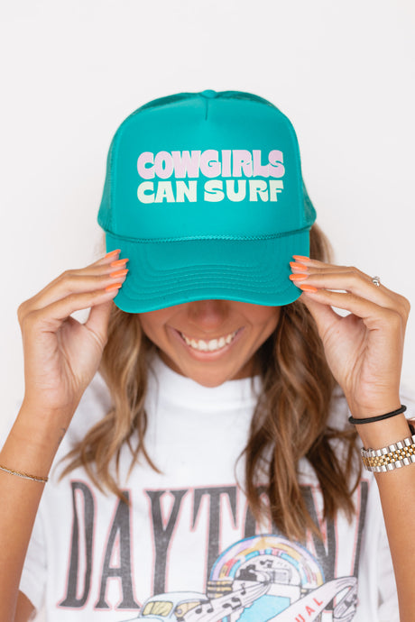 COWGIRLS CAN SURF TRUCKER