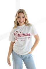 University of Arkansas Est. Bows Tee