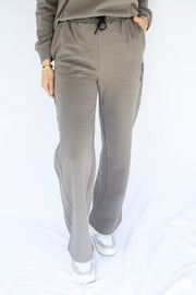 FLEECE FLOCK FLARE PANT