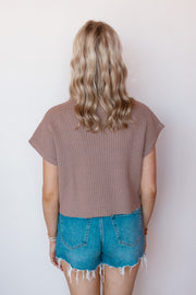 MAXINE MOCK NECK TOP