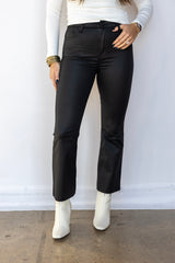 Happi Days High Rise Crop Flare Jean