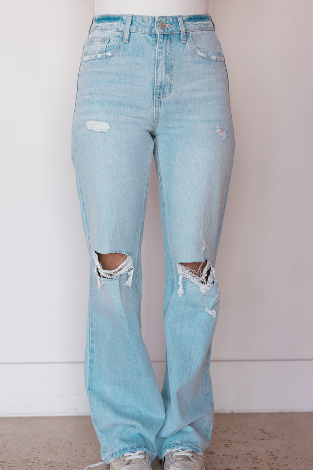 90'S VINTAGE FLARE JEANS