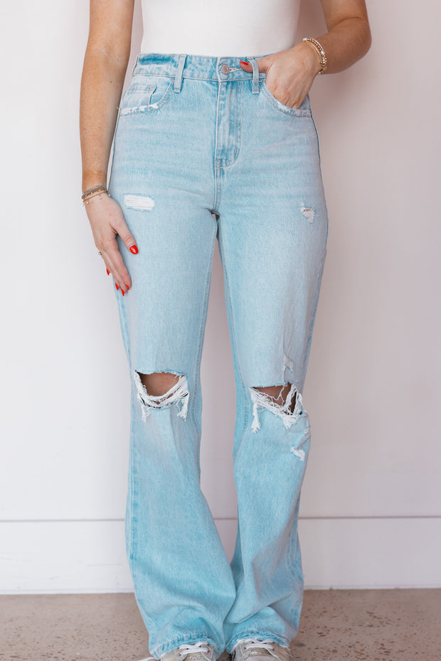 90'S VINTAGE FLARE JEANS