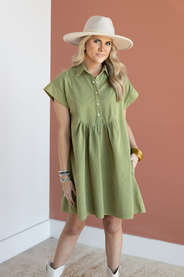 DEMI SMOCK DRESS
