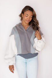 OVERSIZED COLORBLOCK SWEATSHIRT