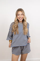 Striped Boxy Tee