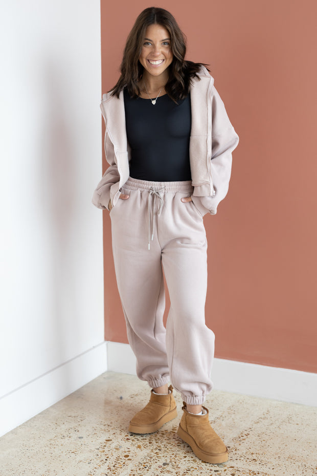 ASHLYNN HOODIE ZIP UP SET