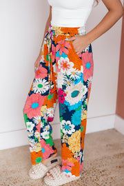 FLORAL FRENZY PANTS