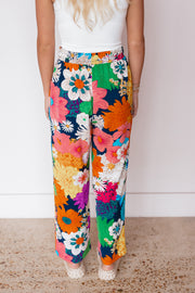 FLORAL FRENZY PANTS