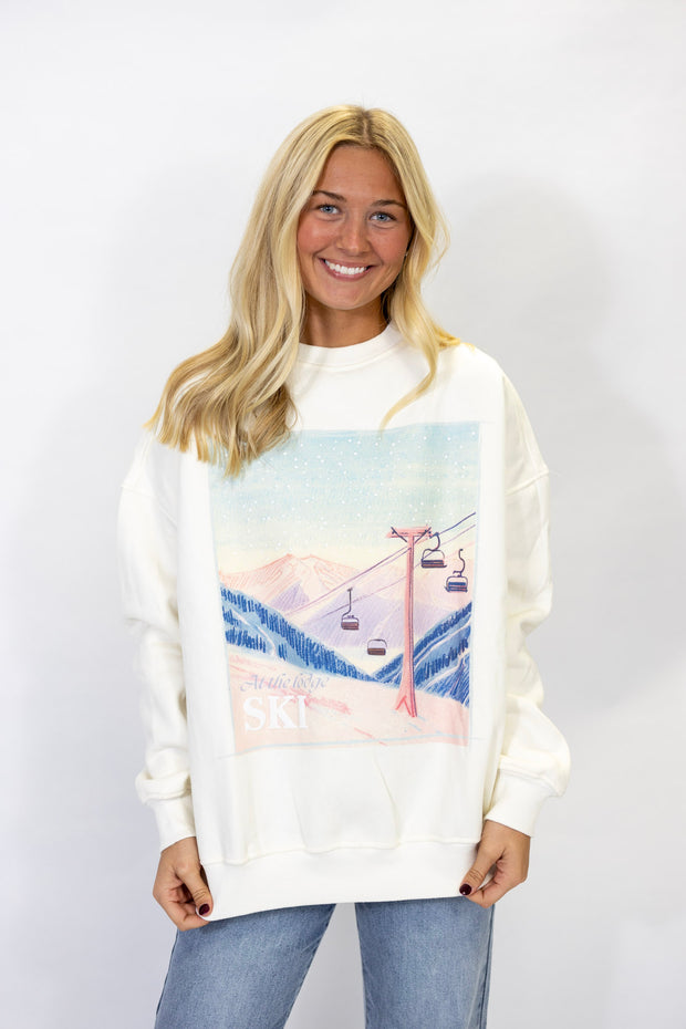 AT THE LODGE SWEATSHIRT