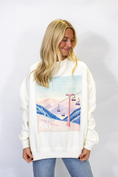 AT THE LODGE SWEATSHIRT