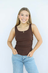 RIBBED TIMELESS TANK