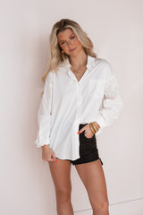 CARI BUTTON DOWN TOP