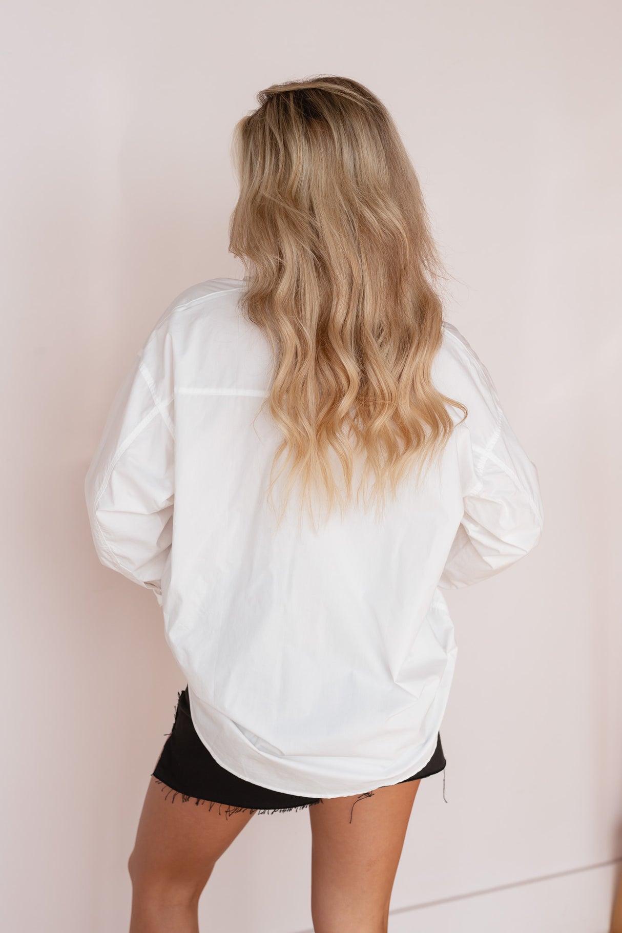 CARI BUTTON DOWN TOP
