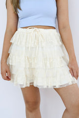 ZENA LAYER MINI SKIRT