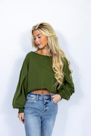 SOFIE STAPLE SLOUCH SWEATER