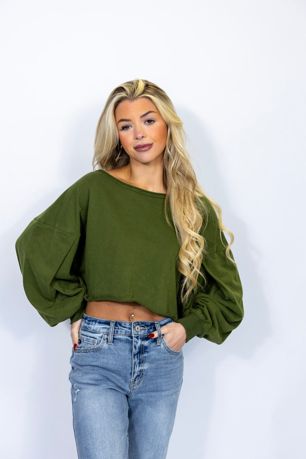 SOFIE STAPLE SLOUCH SWEATER