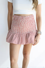 BALLOON HEM SKORT