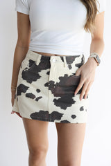 LOW WAIST MINI SKIRT