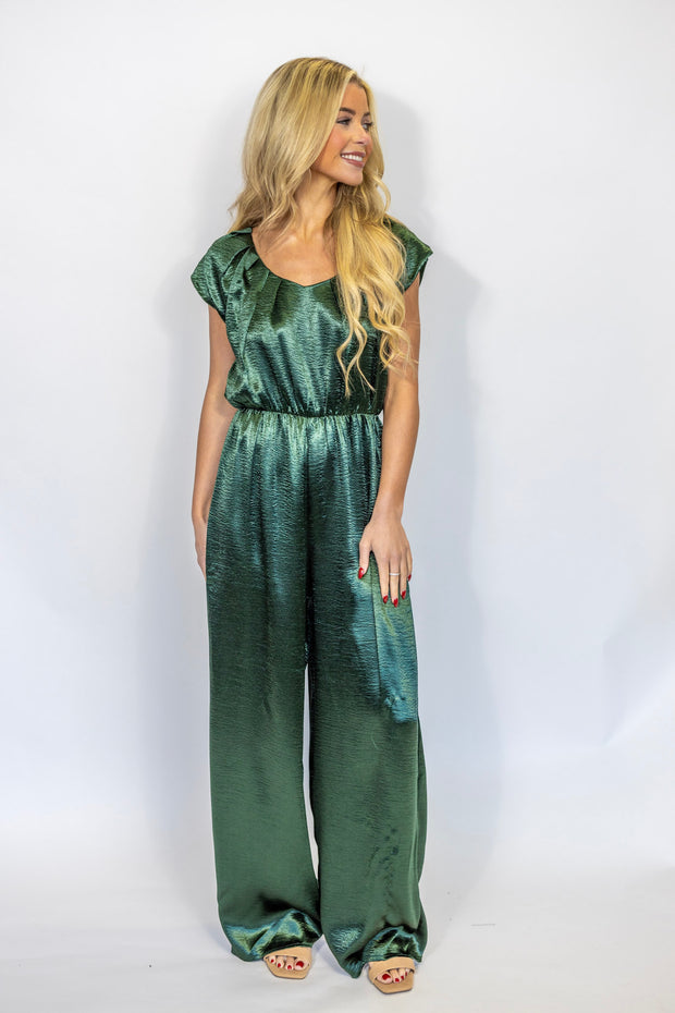 PENELOPE PLEATED JUMPSUIT