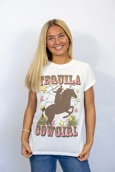 TEQUILA COWGIRL  TEE