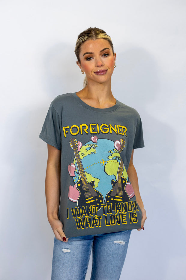 FOREIGNER PLANET TEE