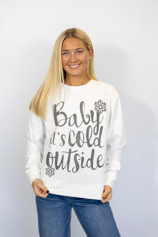 BABY ITS COLD OUTSIDE SWEATSHIRT