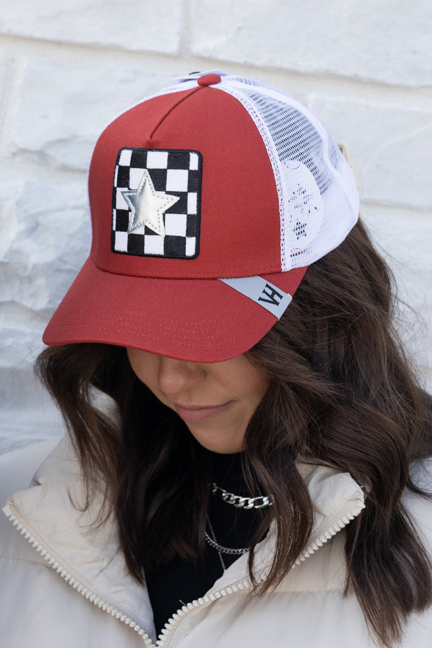 VINTAGE HAVANA SCARLET HAT