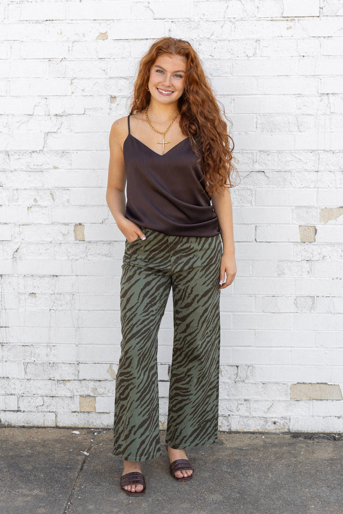 Zebra Print Pants