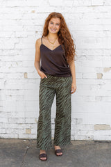 Zebra Print Pants
