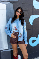 Western Motif Top