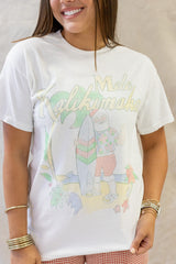 Mele Kalikimaka Santa Thrift Tee