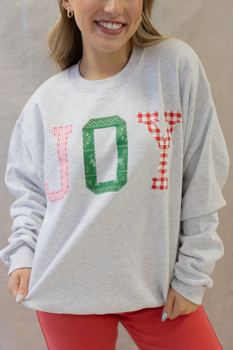 JOY QUILTED SWEATSHIRT