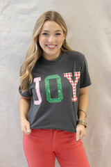 JOY QUILTED TEE