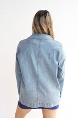 LAPEL COLLAR DENIM JACKET