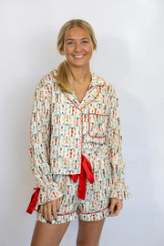 NUTCRACKER MISTLETOE PJ TOP