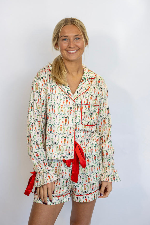 NUTCRACKER MISTLETOE PJ TOP