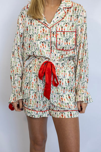 NUTCRACKER MISTLETOE PJ BOTTOMS