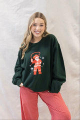 SANTA I WANT A COWBOY SWEATSHIRT