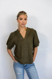 MARISSA PUFF SLEEVE TOP