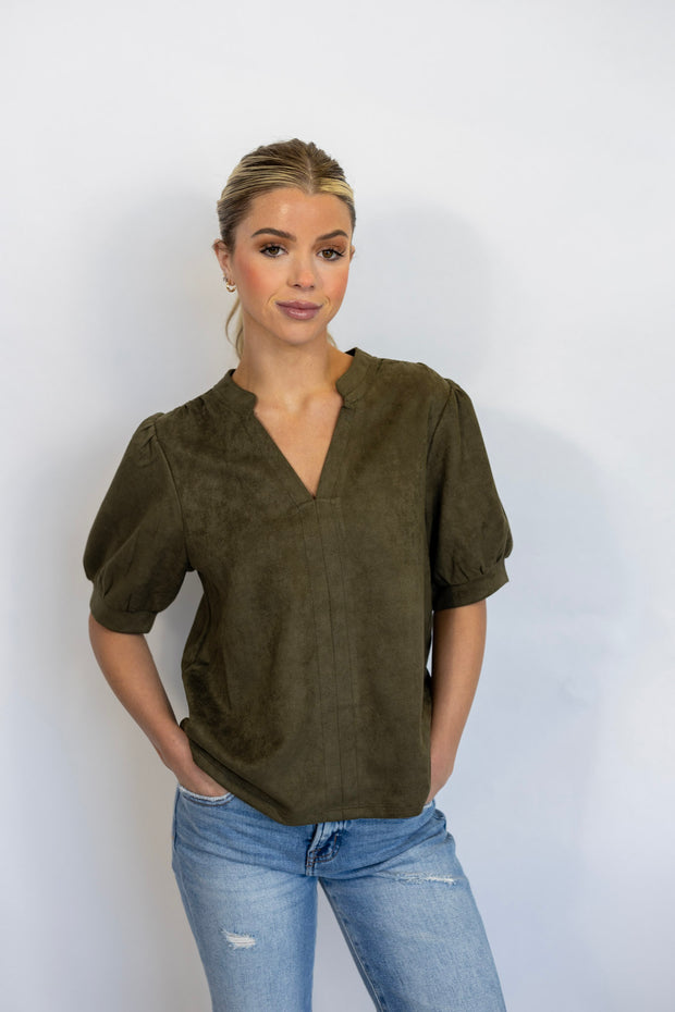 MARISSA PUFF SLEEVE TOP