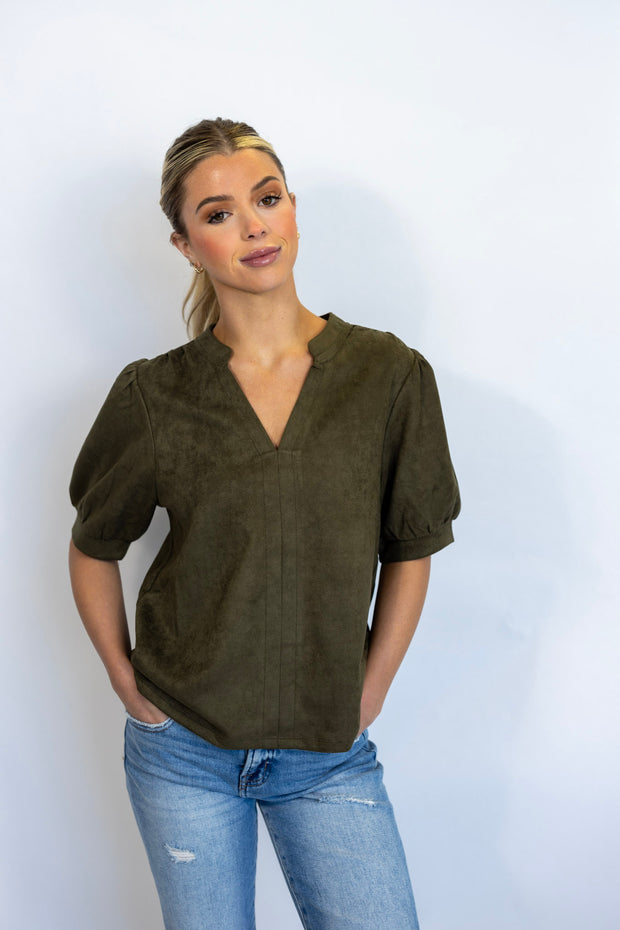 MARISSA PUFF SLEEVE TOP