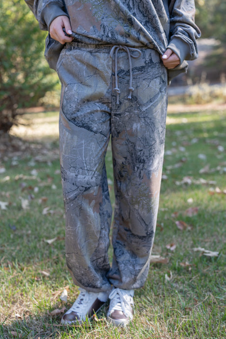 Real Tree Camo Cargo Joggers