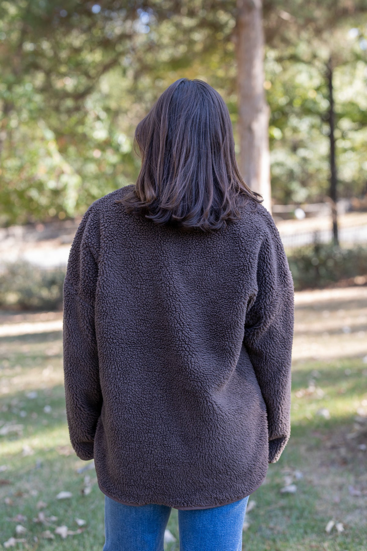 Shearling Zip Jacket