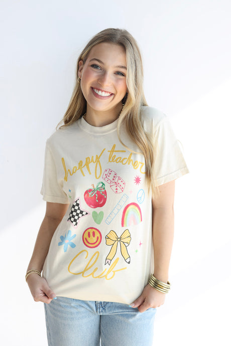 HAPPY TEACHER CLUB TEE