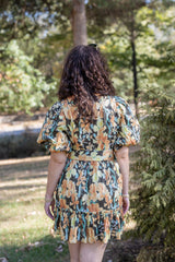 Millie Puff Sleeve Mini Dress