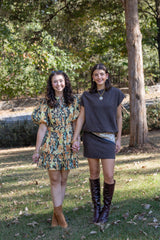 Millie Puff Sleeve Mini Dress