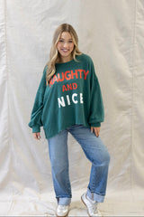 NAUGHTY OR NICE TERRY CREW