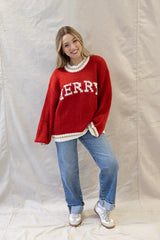 MERRY KNIT SWEATER