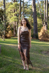 Olivia Lace Midi Slip Dress